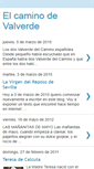 Mobile Screenshot of elcaminodevalverde.blogspot.com