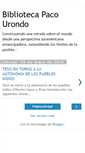 Mobile Screenshot of labibliotecapacourondo.blogspot.com