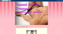 Desktop Screenshot of naomibarrostransx.blogspot.com
