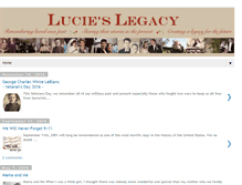 Tablet Screenshot of lucieslegacy.blogspot.com