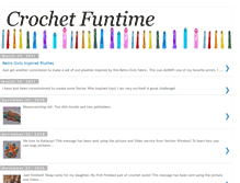 Tablet Screenshot of crochetfuntime.blogspot.com