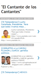 Mobile Screenshot of cantantedeloscantantes.blogspot.com