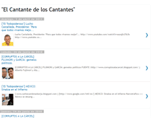 Tablet Screenshot of cantantedeloscantantes.blogspot.com