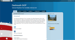 Desktop Screenshot of dartmouthgop.blogspot.com