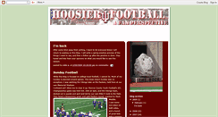 Desktop Screenshot of hoosierfootball.blogspot.com