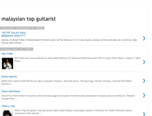 Tablet Screenshot of malaysian-top-guitaris.blogspot.com