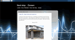 Desktop Screenshot of nextstopdoreen.blogspot.com
