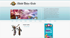 Desktop Screenshot of allods-online-guide.blogspot.com