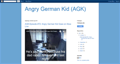 Desktop Screenshot of angry-german-kid.blogspot.com