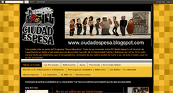 Desktop Screenshot of ciudadespesa.blogspot.com