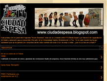 Tablet Screenshot of ciudadespesa.blogspot.com