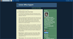 Desktop Screenshot of cornerofficesupport.blogspot.com