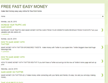 Tablet Screenshot of freefasteasymoney.blogspot.com