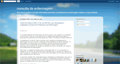 Desktop Screenshot of consultadeenfermagem.blogspot.com