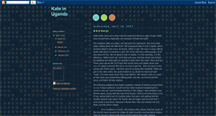 Desktop Screenshot of kateinuganda.blogspot.com