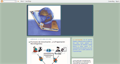 Desktop Screenshot of comunicacionypnl.blogspot.com