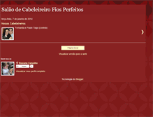 Tablet Screenshot of fiosperfeitos.blogspot.com