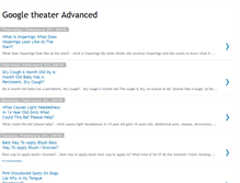 Tablet Screenshot of googtheatadvance.blogspot.com
