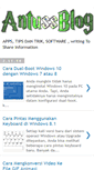 Mobile Screenshot of antussinfo.blogspot.com
