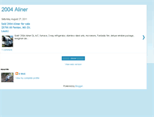 Tablet Screenshot of 2004aliner.blogspot.com