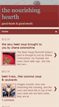 Mobile Screenshot of nourishinghearth.blogspot.com