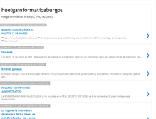 Tablet Screenshot of huelgainformaticaburgos.blogspot.com