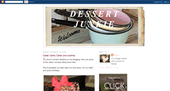 Desktop Screenshot of dessertjunkie.blogspot.com