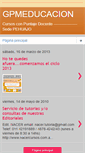 Mobile Screenshot of gpmeducacion.blogspot.com