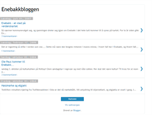 Tablet Screenshot of enebakk.blogspot.com