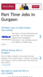 Mobile Screenshot of parttimejobsgurgaon.blogspot.com