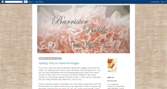 Desktop Screenshot of barristerbride2bee.blogspot.com