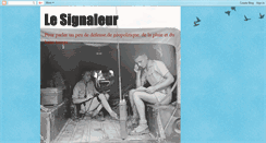 Desktop Screenshot of lesignaleur.blogspot.com