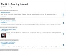 Tablet Screenshot of gritsrunningjournal.blogspot.com