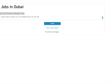Tablet Screenshot of dubaijobsopportunity.blogspot.com