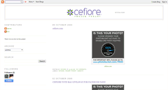 Desktop Screenshot of cefiore.blogspot.com