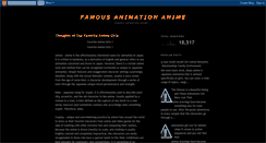 Desktop Screenshot of famousanimationanime.blogspot.com