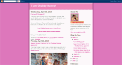 Desktop Screenshot of iamchubbybunny.blogspot.com