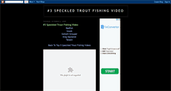 Desktop Screenshot of 3speckledtroutvideo.blogspot.com