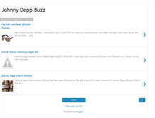 Tablet Screenshot of johnnydeppbuzz.blogspot.com