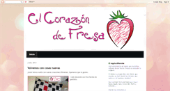 Desktop Screenshot of elcorazondefresa.blogspot.com