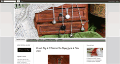 Desktop Screenshot of elrincondemisalhajas.blogspot.com
