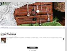 Tablet Screenshot of elrincondemisalhajas.blogspot.com