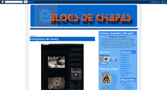 Desktop Screenshot of blogs-de-chiapas.blogspot.com