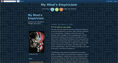 Desktop Screenshot of mymindsempiricism.blogspot.com