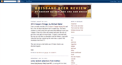 Desktop Screenshot of brisbanebeerreview.blogspot.com