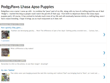 Tablet Screenshot of podgypawslhasaapsopuppies.blogspot.com