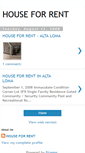 Mobile Screenshot of findahouseforrent.blogspot.com
