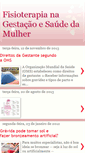 Mobile Screenshot of fisionasaudemulher.blogspot.com