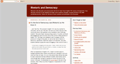 Desktop Screenshot of democracymatters.blogspot.com