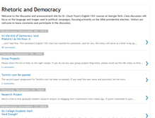 Tablet Screenshot of democracymatters.blogspot.com